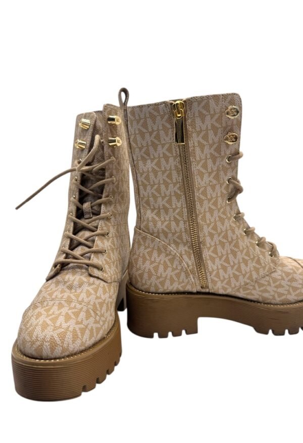 MICHAEL KORS - COMBAT BOOTS BEIGE - Image 5